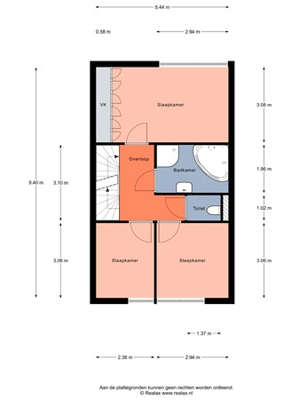Floorplan - Bolder 6, 3751 ZM Bunschoten-Spakenburg